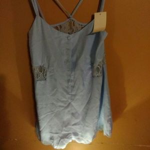 Baby blue romper!